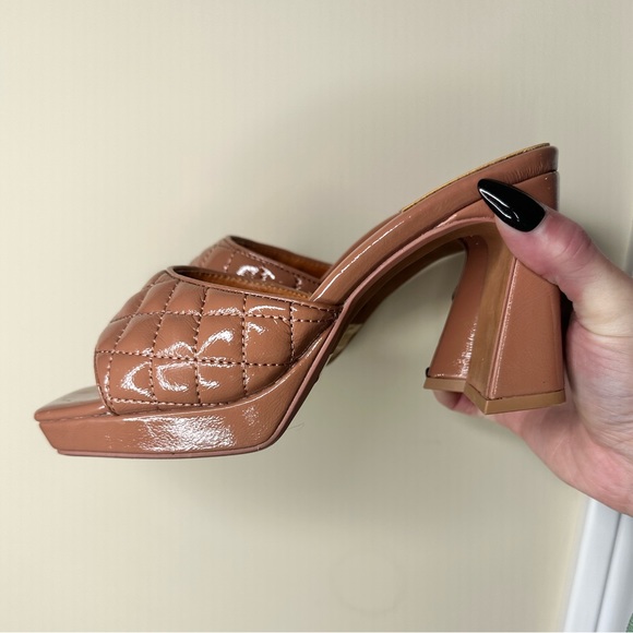 Jeffrey Campbell Nana Quilted Platform Mule - Size 5 - Picture 2 of 6